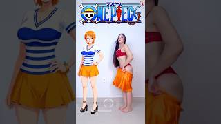 Real Life Nami Cosplay Transformation! 🍊🏴‍☠️ #onepiece