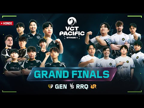 [HINDI] GEN VS RRQ | VCT PACIFIC - Grand Finals