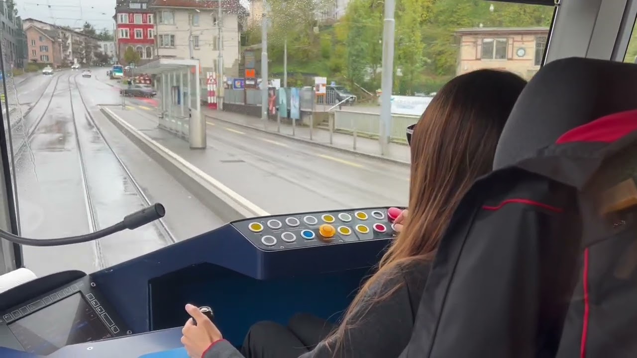 🇨🇭 Forchbahn Zurich | Beautiful Cab Ride with Ekaterina