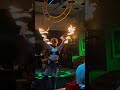 This Fire Lyra Act is insane  #fireshow #firefans #bangkokevents #circus