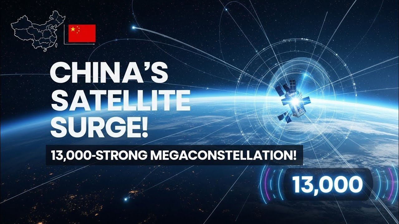 China’s Satellite Surge: Inside the 13,000-Strong Internet Megaconstellation Launch!
