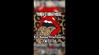 Animal Print Clothing Collection At Rina’s Boutique Babylon At Rina’s Boutique New Fw 23/24