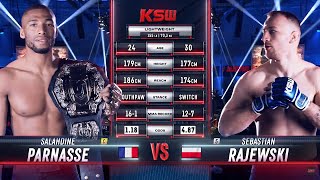 KSW Free Fight: Salahdine Parnasse vs. Sebastian Rajewski