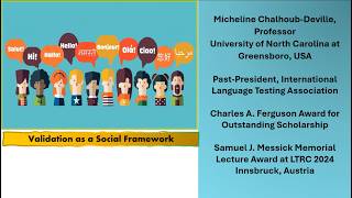 Validity as a Social Framework | Prof. Micheline Chalhoub-Deville