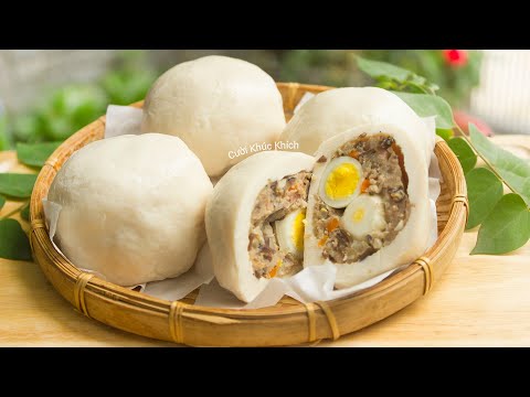 Video LÀM BÁNH BAO BẰNG BỘT MÌ ĐA DỤNG KHÔNG DÙNG MEN VÀ BỘT... - youtube