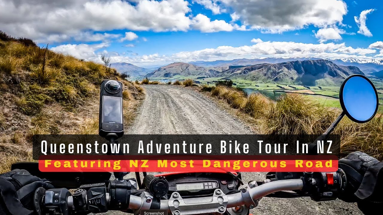 Queenstown Adventure Bike Tour In New Zealand | Epic Ride & Hidden Gems Trails & More in 4K