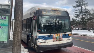 MTA NYCT Bus: 2015 NFI XD40 #7198 on Bx5 to WEST FARMS RD SOUTHERN BL VIA BRUCKNER BL VIA STORY AV