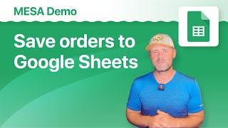 Famous Save orders to Google Sheets using Data by MESA to auto-retry errors Wealth