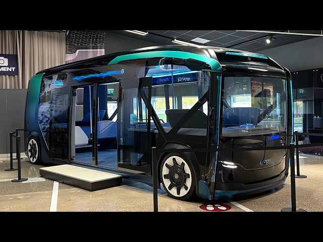 Scania NXT - The conceptual battery electric autonomous vehicle for the  future 