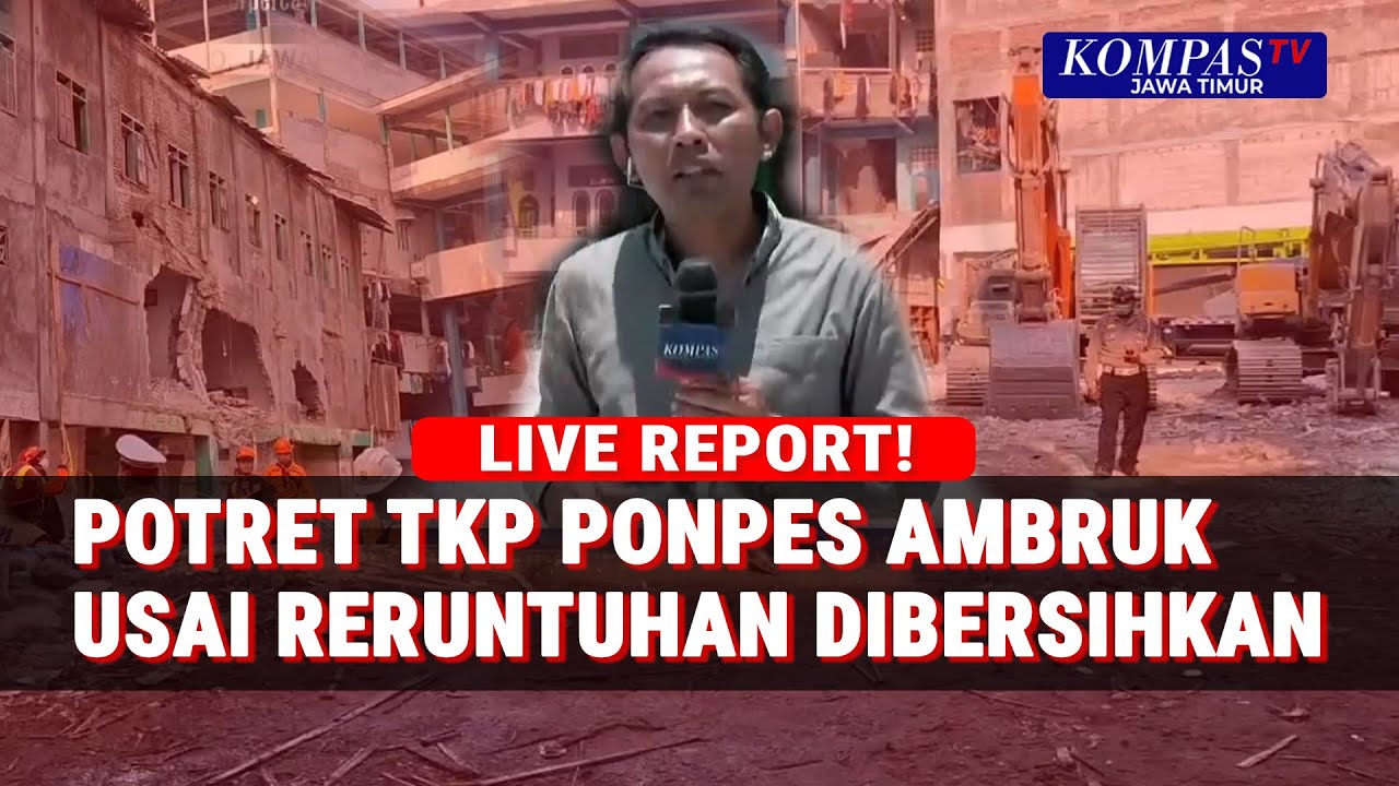 Kondisi Terkini Ponpes Al Khoziny Buduran Sidoarjo Usai Puing Reruntuhan Berhasil Dibersihkan!