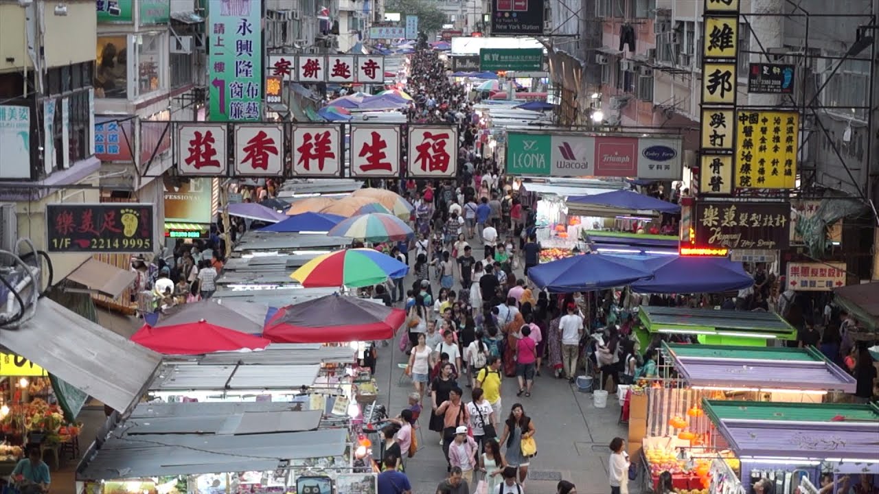 [Walk tour] Fa Yuen Street market Mongkok Hong Kong 香港旺角花園街 - YouTube