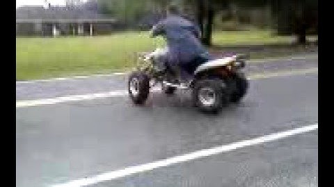 polaris predator 500 drifting