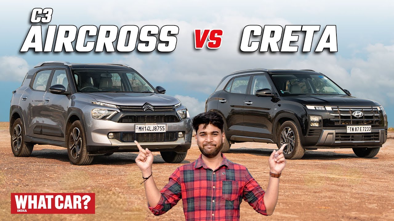 Hyundai Creta vs Citroen C3 Aircross | Mileage Test | Hindi Comparison