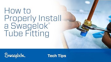 How to Properly Install a Swagelok® Tube Fitting