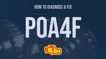 How to Diagnose and Fix P0A4F Engine Code - OBD II Trouble Code Explain