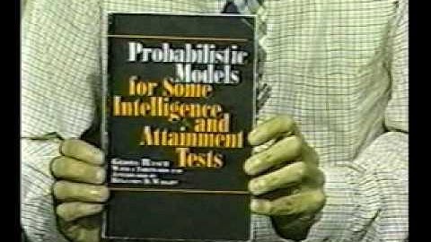 Measurement, Rasch Model and Microscale (precursor to Winsteps). Benjamin D. Wright, 1985(?).
