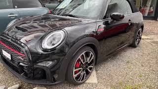 Mini John Cooper Works Cabrio In Midnight Black