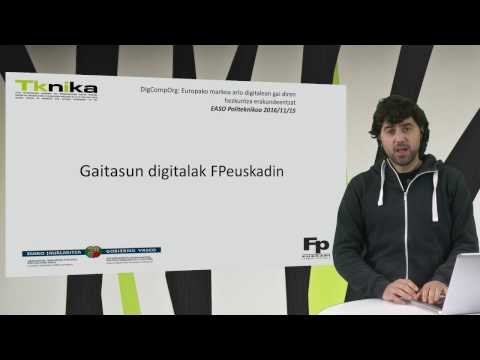 Gaitasun digitalak Euskadiko Lanbide Heziketan