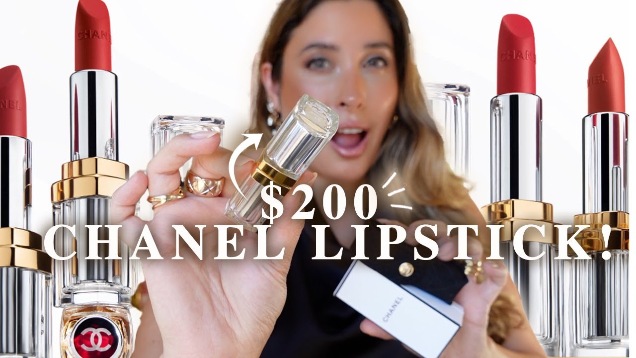 CHANEL 31 LE ROUGE  The MOST EXPENSIVE LIPSTICK from CHANEL : Review,  Swatches and Application 