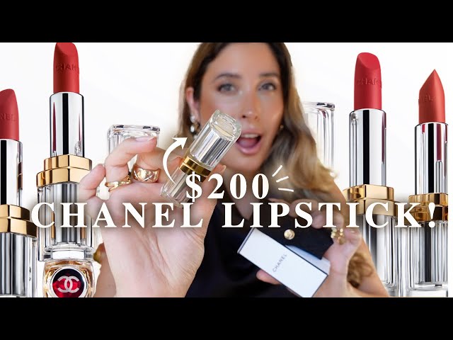 CHANEL 31 LE ROUGE  The MOST EXPENSIVE LIPSTICK from CHANEL