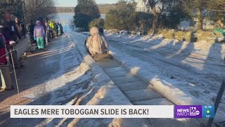 Eagles Mere Toboggan Slide returns in Sullivan County