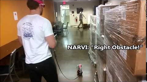 NARVI: Navigational Assistance Robot for the Visually Impaired