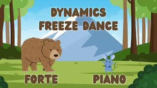 Dynamics Freeze Dance | Forte and Piano | Elementary Music Brain Break Game 🎵 🐻 screenshot 5
