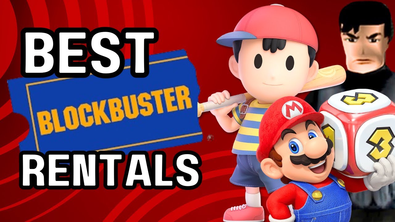 6 of The BEST Games We Rented From Blockbuster - YouTube