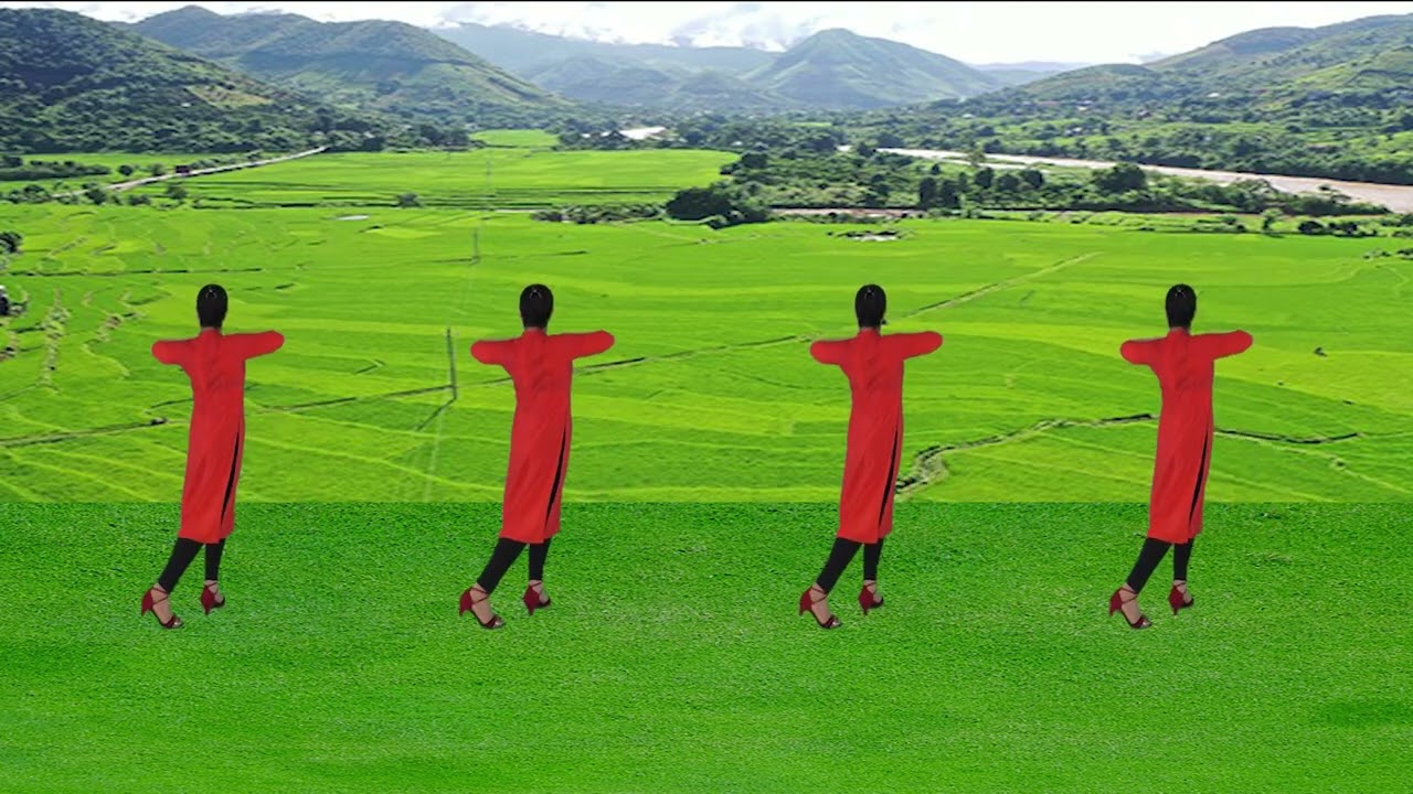 Nhảy Chậm Cùng Hướng - Yêu Dân Tộc Việt Nam - Khiêu Vũ Mai Lương - Học Nhảy Dân Vũ