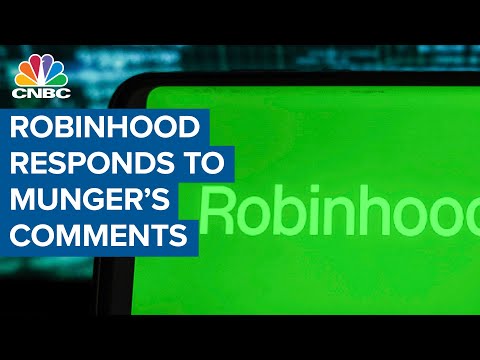 Charlie Munger blasts Robinhood, company fires back