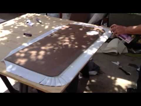 How To Cover New Door Panel 2 Youtube