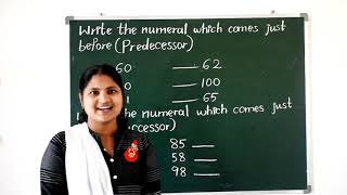 Predecessor Successor and Between, CLASS-2, Maths Predecessor Successor and Between, CLASS-2, Maths