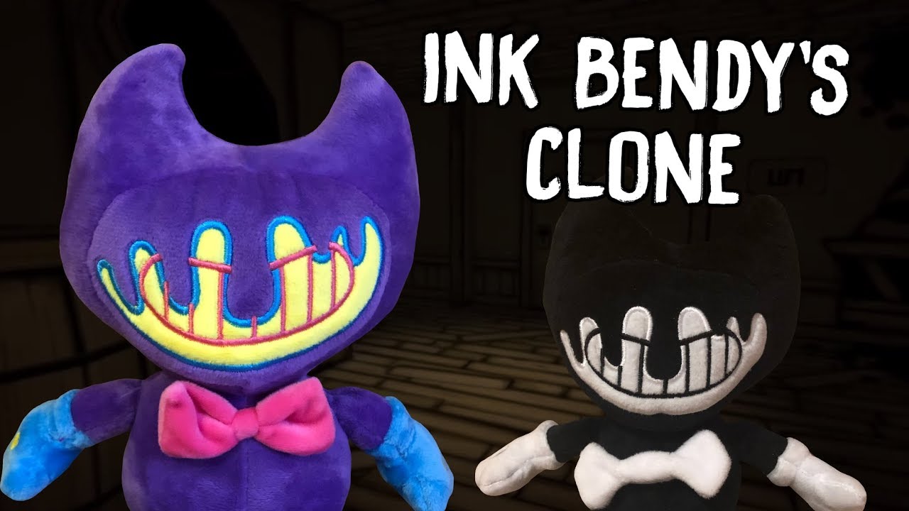 BATIM Plush - Ink Bendy's Clone