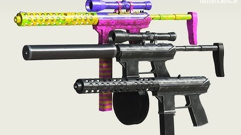 fallout4.blog.jp MOD Review - Tec-9 - A Standalone Pistol