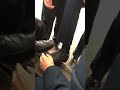 Kid Licks Someone S Shoe