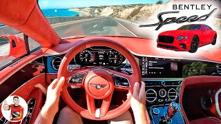 The 2022 Bentley Continental GT Speed is a Quilted Cruise Missile (POV Drive Review)