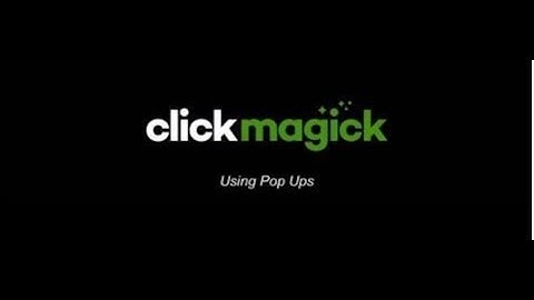 How to use Pop Ups to increase conversions | Clickmagick videos 2020