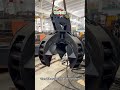 Iraq Client&#39;s Excavator Rotating Grapple For Clamping And Transporting Various Materials