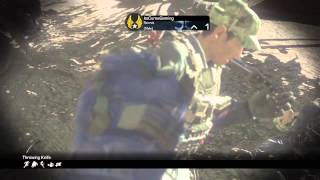 Call of Duty® Ghosts Throwing knife Trickshot