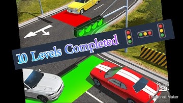 10 Levels Completed 🚦🚥🚦🚥 in || Crazy Traffic Control || GamePlay Video-73 || GamSter ChouDhary ||