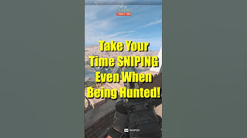 Do You Take Your Time Sniping Even When Being Hunted In DMZ?