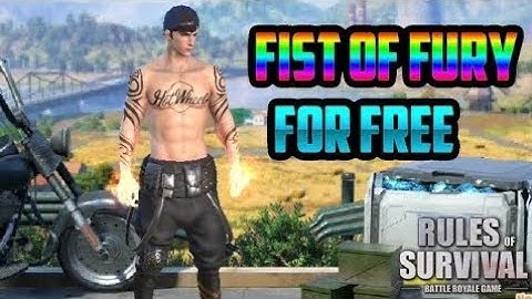 ROS NEW ASSETS VIP MOD FREE SKINS FIST OF FURY