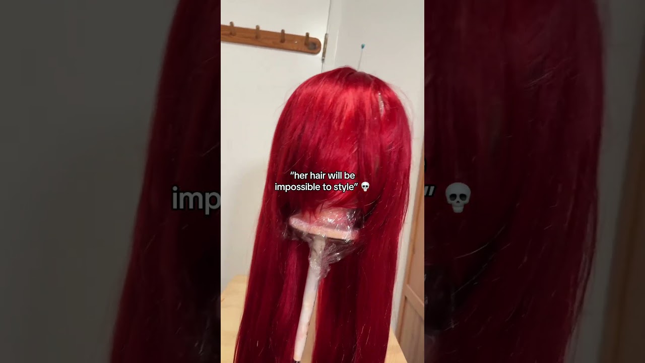 i did get a new wig and crisis averted #riyoreaper #gachiakuta #cosplaywig #wigstyling #helmetwig