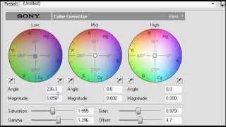 Sony Vegas Tutorial ll Coloring Type 46