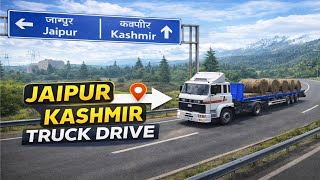 Jaipur to Kashmir Truck Drive | Universal Truck Simulator Ultimate Gameplay | Yt xpertgaming zone