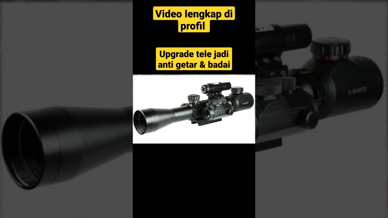 cara upgrade tele menjadi anti getar termudah 