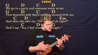 Wonderful Tonight - Easy Ukulele Cover Lesson with Lyrics/Chords chords