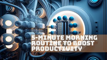 5-Minute Morning Routine to Boost Productivity