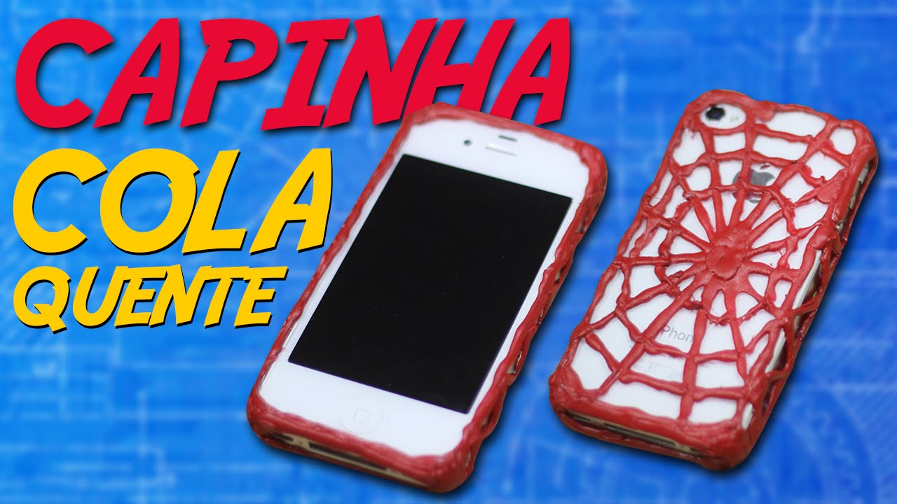 Como Fazer Capinha De Celular Com Cola Quente