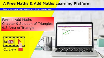 KSSM Form 4 Add Maths Chapter 9 (9.3 Area of Triangle)